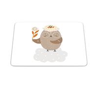 Questo Casa, Rectangle Digital Printed Mouse Pad, Non-Slip Base, for Office and Home, Size: 22 x 18 cm