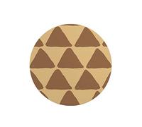 Questo Casa, Round Digital Printed Mouse Pad, Non-Slip Base, for Office and Home, Diameter:22cm