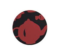 Questo Casa, Round Digital Printed Mouse Pad, Non-Slip Base, for Office and Home, Diameter:22cm