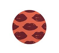 Questo Casa, Round Digital Printed Mouse Pad, Non-Slip Base, for Office and Home, Diameter:22cm
