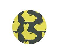 Questo Casa, Round Digital Printed Mouse Pad, Non-Slip Base, for Office and Home, Diameter:22cm