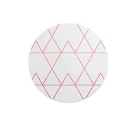 Questo Casa, Round Digital Printed Mouse Pad, Non-Slip Base, for Office and Home, Diameter:22cm