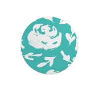 Questo Casa, Round Digital Printed Mouse Pad, Non-Slip Base, for Office and Home, Diameter:22cm