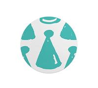 Questo Casa, Round Digital Printed Mouse Pad, Non-Slip Base, for Office and Home, Diameter:22cm