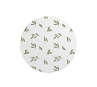 Questo Casa, Round Digital Printed Mouse Pad, Non-Slip Base, for Office and Home, Diameter:22cm