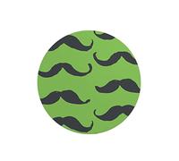 Questo Casa, Round Digital Printed Mouse Pad, Non-Slip Base, for Office and Home, Diameter:22cm