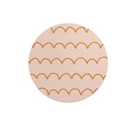 Questo Casa, Round Digital Printed Mouse Pad, Non-Slip Base, for Office and Home, Diameter:22cm