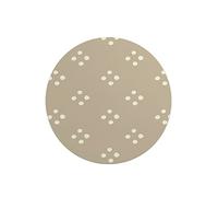 Questo Casa, Round Digital Printed Mouse Pad, Non-Slip Base, for Office and Home, Diameter:22cm