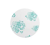 Questo Casa, Round Digital Printed Mouse Pad, Non-Slip Base, for Office and Home, Diameter:22cm