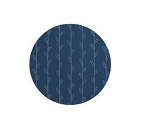 Questo Casa, Round Digital Printed Mouse Pad, Non-Slip Base, for Office and Home, Diameter:22cm