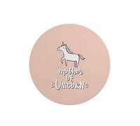 Questo Casa, Round Digital Printed Mouse Pad, Non-Slip Base, for Office and Home, Diameter:22cm