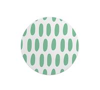 Questo Casa, Round Digital Printed Mouse Pad, Non-Slip Base, for Office and Home, Diameter:22cm
