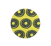 Questo Casa, Round Digital Printed Mouse Pad, Non-Slip Base, for Office and Home, Diameter:22cm