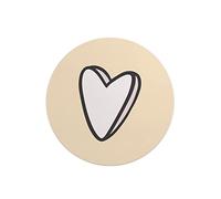 Questo Casa, Round Digital Printed Mouse Pad, Non-Slip Base, for Office and Home, Diameter:22cm