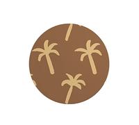 Questo Casa, Round Digital Printed Mouse Pad, Non-Slip Base, for Office and Home, Diameter:22cm