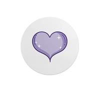 Questo Casa, Round Digital Printed Mouse Pad, Non-Slip Base, for Office and Home, Diameter:22cm