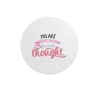 Questo Casa, Round Digital Printed Mouse Pad, Non-Slip Base, for Office and Home, Diameter:22cm