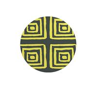 Questo Casa, Round Digital Printed Mouse Pad, Non-Slip Base, for Office and Home, Diameter:22cm