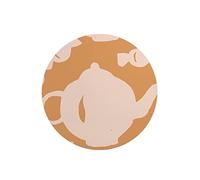 Questo Casa, Round Digital Printed Mouse Pad, Non-Slip Base, for Office and Home, Diameter:22cm