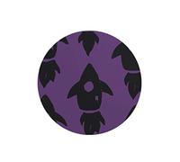 Questo Casa, Round Digital Printed Mouse Pad, Non-Slip Base, for Office and Home, Diameter:22cm