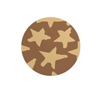 Questo Casa, Round Digital Printed Mouse Pad, Non-Slip Base, for Office and Home, Diameter:22cm