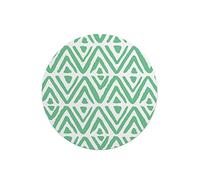 Questo Casa, Round Digital Printed Mouse Pad, Non-Slip Base, for Office and Home, Diameter:22cm