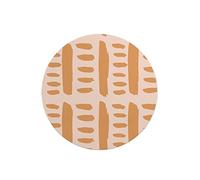 Questo Casa, Round Digital Printed Mouse Pad, Non-Slip Base, for Office and Home, Diameter:22cm