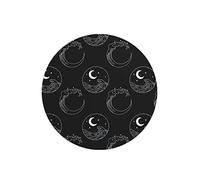 Questo Casa, Round Digital Printed Mouse Pad, Non-Slip Base, for Office and Home, Diameter:22cm