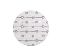 Questo Casa, Round Digital Printed Mouse Pad, Non-Slip Base, for Office and Home, Diameter:22cm
