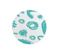 Questo Casa, Round Digital Printed Mouse Pad, Non-Slip Base, for Office and Home, Diameter:22cm