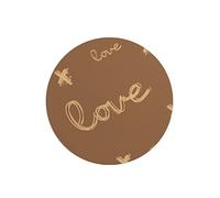 Questo Casa, Round Digital Printed Mouse Pad, Non-Slip Base, for Office and Home, Diameter:22cm