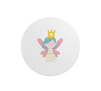 Questo Casa, Round Digital Printed Mouse Pad, Non-Slip Base, for Office and Home, Diameter:22cm