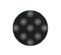 Questo Casa, Round Digital Printed Mouse Pad, Non-Slip Base, for Office and Home, Diameter:22cm