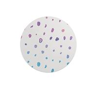 Questo Casa, Round Digital Printed Mouse Pad, Non-Slip Base, for Office and Home, Diameter:22cm