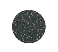 Questo Casa, Round Digital Printed Mouse Pad, Non-Slip Base, for Office and Home, Diameter:22cm