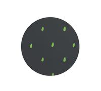 Questo Casa, Round Digital Printed Mouse Pad, Non-Slip Base, for Office and Home, Diameter:22cm