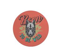 Questo Casa, Round Digital Printed Mouse Pad, Non-Slip Base, for Office and Home, Diameter:22cm
