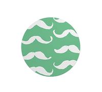 Questo Casa, Round Digital Printed Mouse Pad, Non-Slip Base, for Office and Home, Diameter:22cm