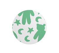 Questo Casa, Round Digital Printed Mouse Pad, Non-Slip Base, for Office and Home, Diameter:22cm