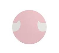 Questo Casa, Round Digital Printed Mouse Pad, Non-Slip Base, for Office and Home, Diameter:22cm