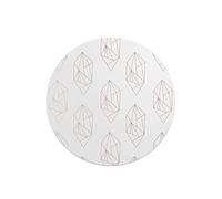 Questo Casa, Round Digital Printed Mouse Pad, Non-Slip Base, for Office and Home, Diameter:22cm