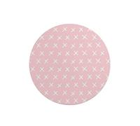 Questo Casa, Round Digital Printed Mouse Pad, Non-Slip Base, for Office and Home, Diameter:22cm