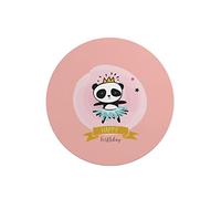 Questo Casa, Round Digital Printed Mouse Pad, Non-Slip Base, for Office and Home, Diameter:22cm