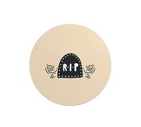 Questo Casa, Round Digital Printed Mouse Pad, Non-Slip Base, for Office and Home, Diameter:22cm
