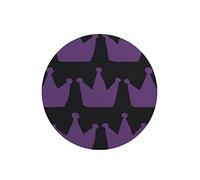 Questo Casa, Round Digital Printed Mouse Pad, Non-Slip Base, for Office and Home, Diameter:22cm