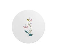 Questo Casa, Round Digital Printed Mouse Pad, Non-Slip Base, for Office and Home, Diameter:22cm