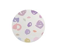 Questo Casa, Round Digital Printed Mouse Pad, Non-Slip Base, for Office and Home, Diameter:22cm