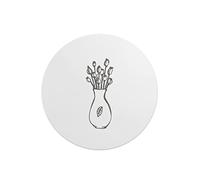 Questo Casa, Round Digital Printed Mouse Pad, Non-Slip Base, for Office and Home, Diameter:22cm