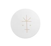 Questo Casa, Round Digital Printed Mouse Pad, Non-Slip Base, for Office and Home, Diameter:22cm