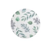 Questo Casa, Round Digital Printed Mouse Pad, Non-Slip Base, for Office and Home, Diameter:22cm